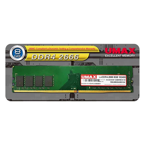 UMAX DDR4 2666/8G RAM(1024*8)